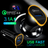Universal Qualcomm QC3.0 Fast Charging Quick Charger USB Car Charger Mini Cigarette Lighter Adapter For iPhone Samsung Galaxy Nokia Oppo Google Pixel Xiaomi Vivo Realme Telstra Optus