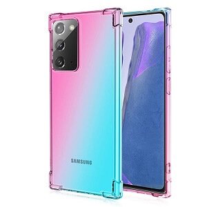 Samsung Galaxy Note 20 Clear Case Shockproof Tough Transparent Anti knock Heavy Duty Cover (Style 2)