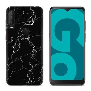 Optus X Go Case Shockproof Protective Gel Stylish Gel Back Case Cover (Style 1)