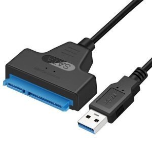 USB 3.0 to SATA 22 Pin External Converter Adapter Cable Lead for 2.5" HDD SSD SATA 3 III