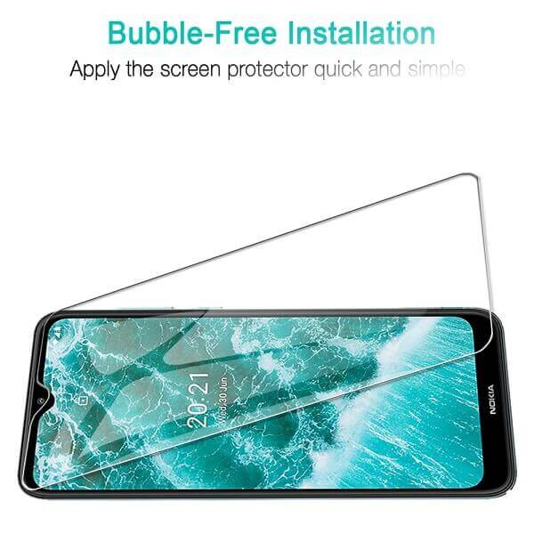 [2 Pack] For Nokia C30 Tempered Glass Screen Protector Film Guard (Clear)